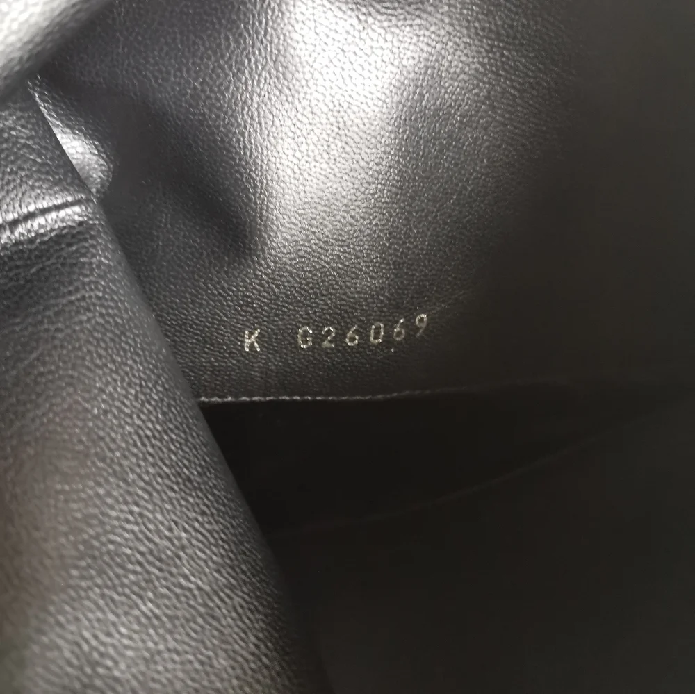 CHANEL BLACK LEATHER RIDING KNEE BOOTS - Picture 10 of 13